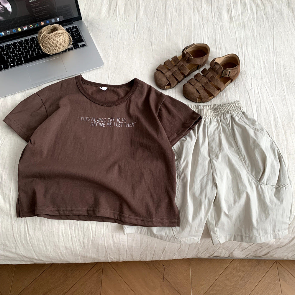 Summer thin two-piece set of sportswear