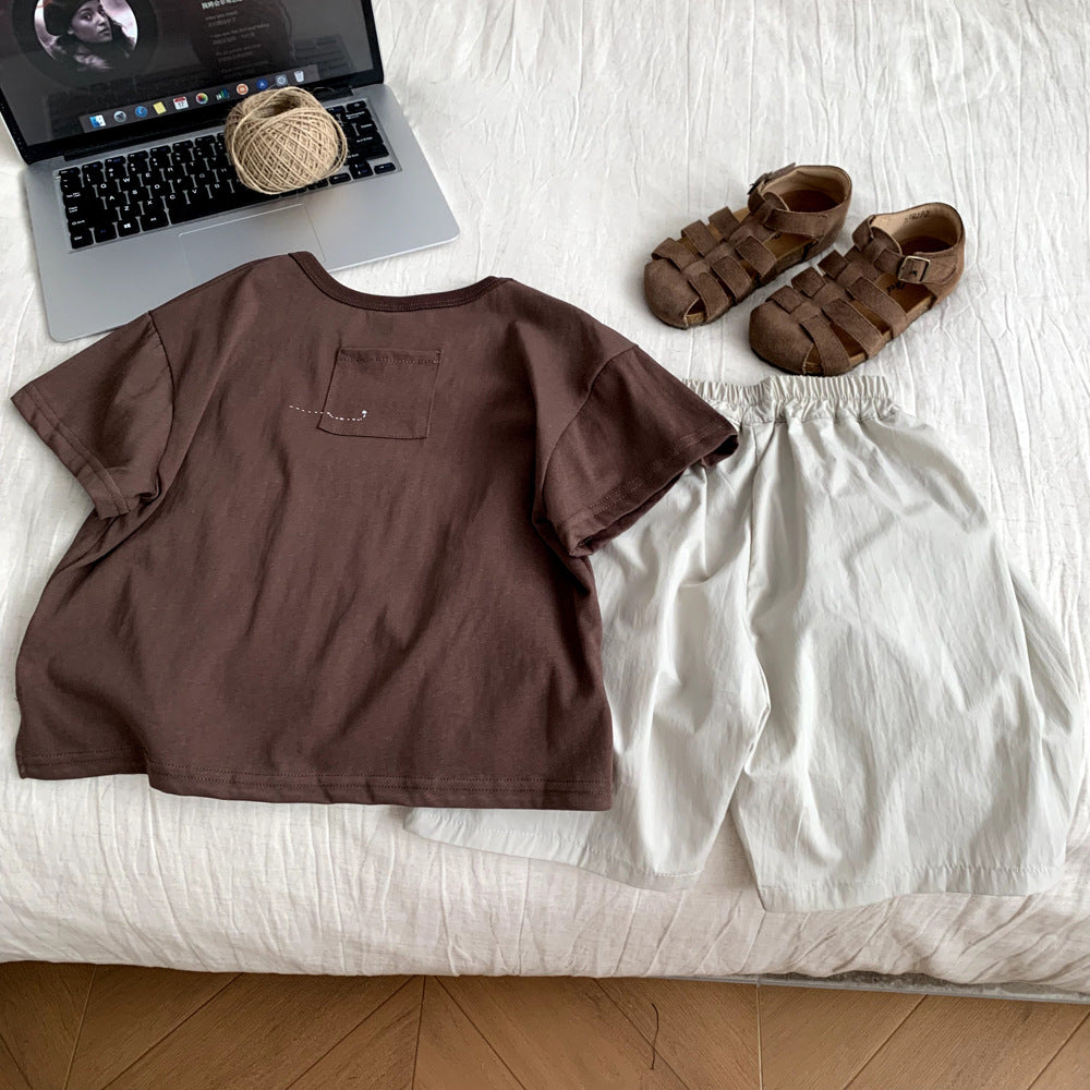 Summer thin two-piece set of sportswear